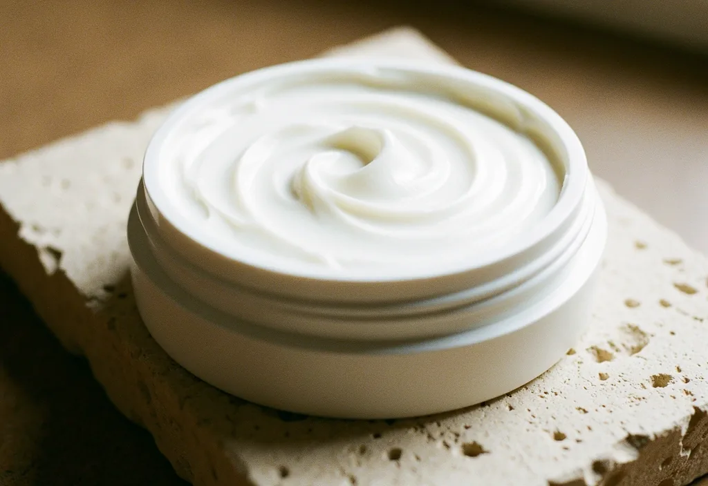 Anti-aging cream texture