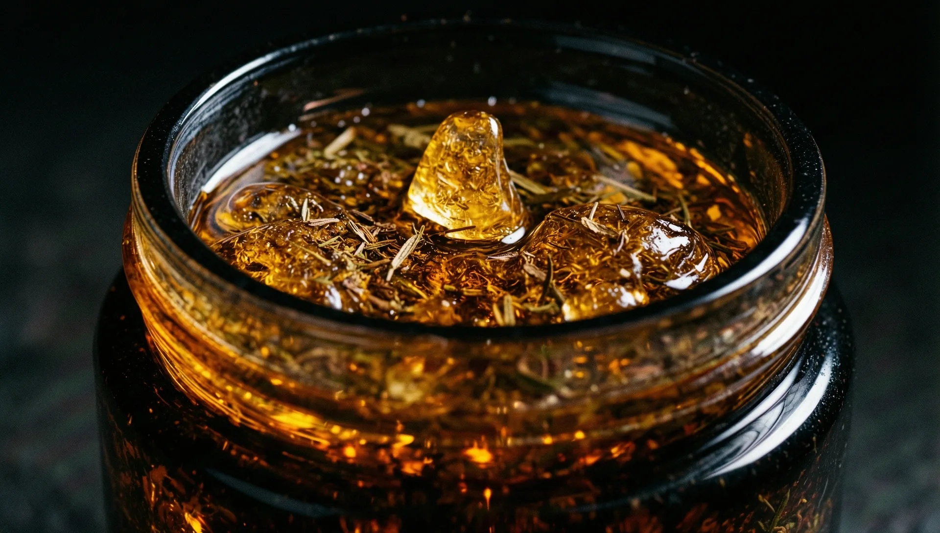 Natural amber botanical extract